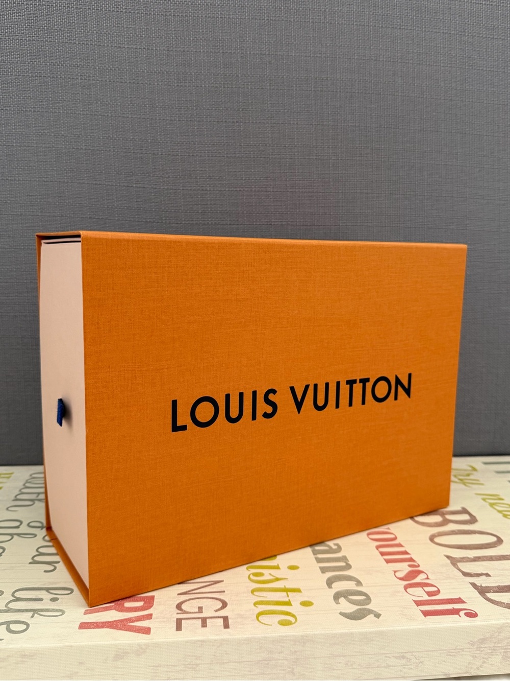 Louis Vuitton Empty Shoe Box New 12”x8.5”x4.5” Keepsake Storage